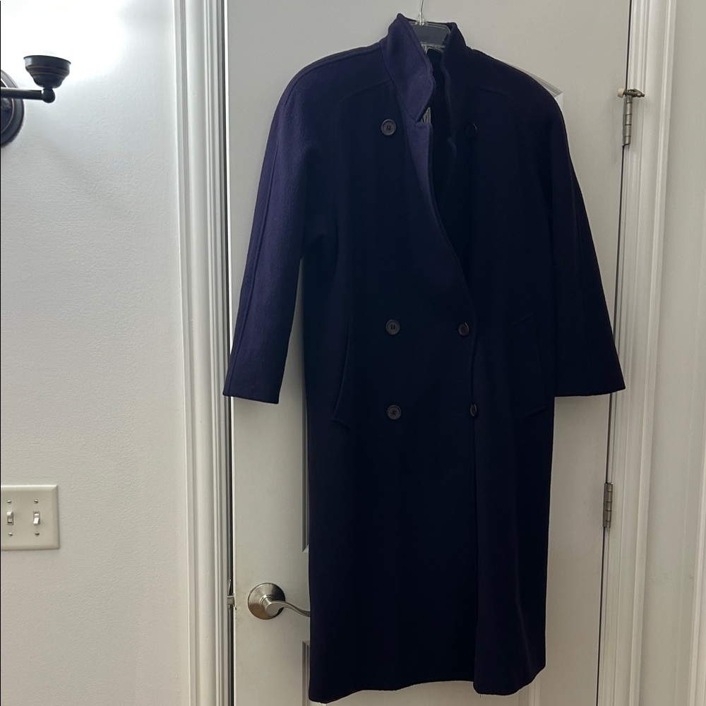 Jones New York Elegant Purple Trench Coat